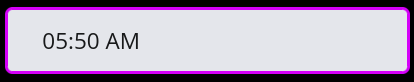 Time Input Field