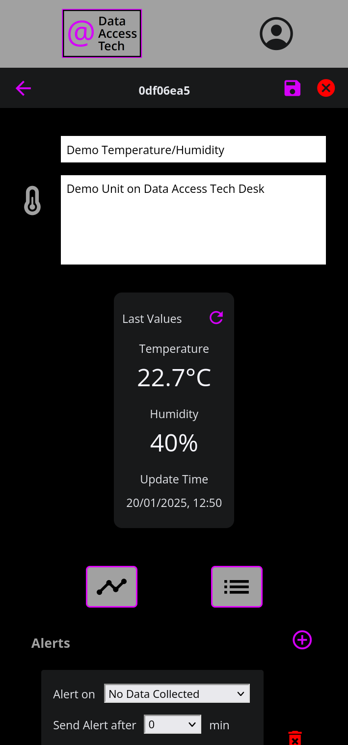 App Device List Page