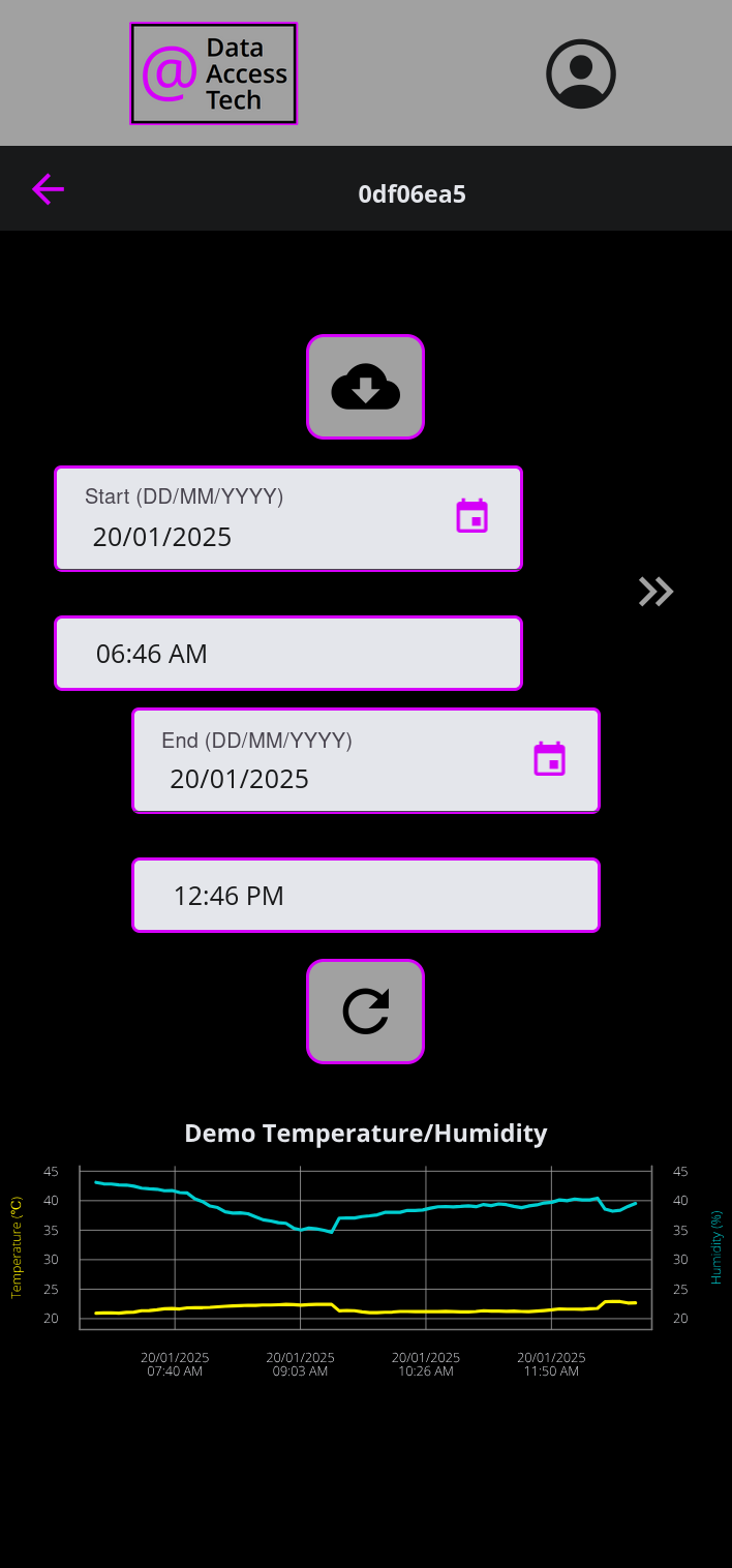 App Device List Page