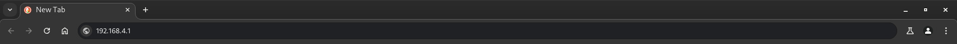 Picture showing the 192.168.4.1 typed into the browser