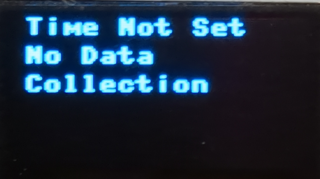 Picture showing a time connection problem